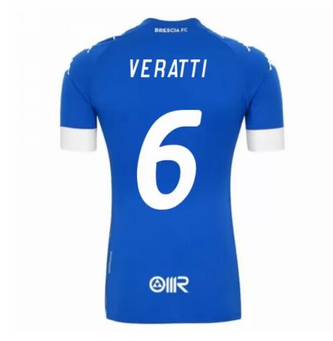 Brescia Home Kit Soccer Jersey VERATTI 6 2020/21